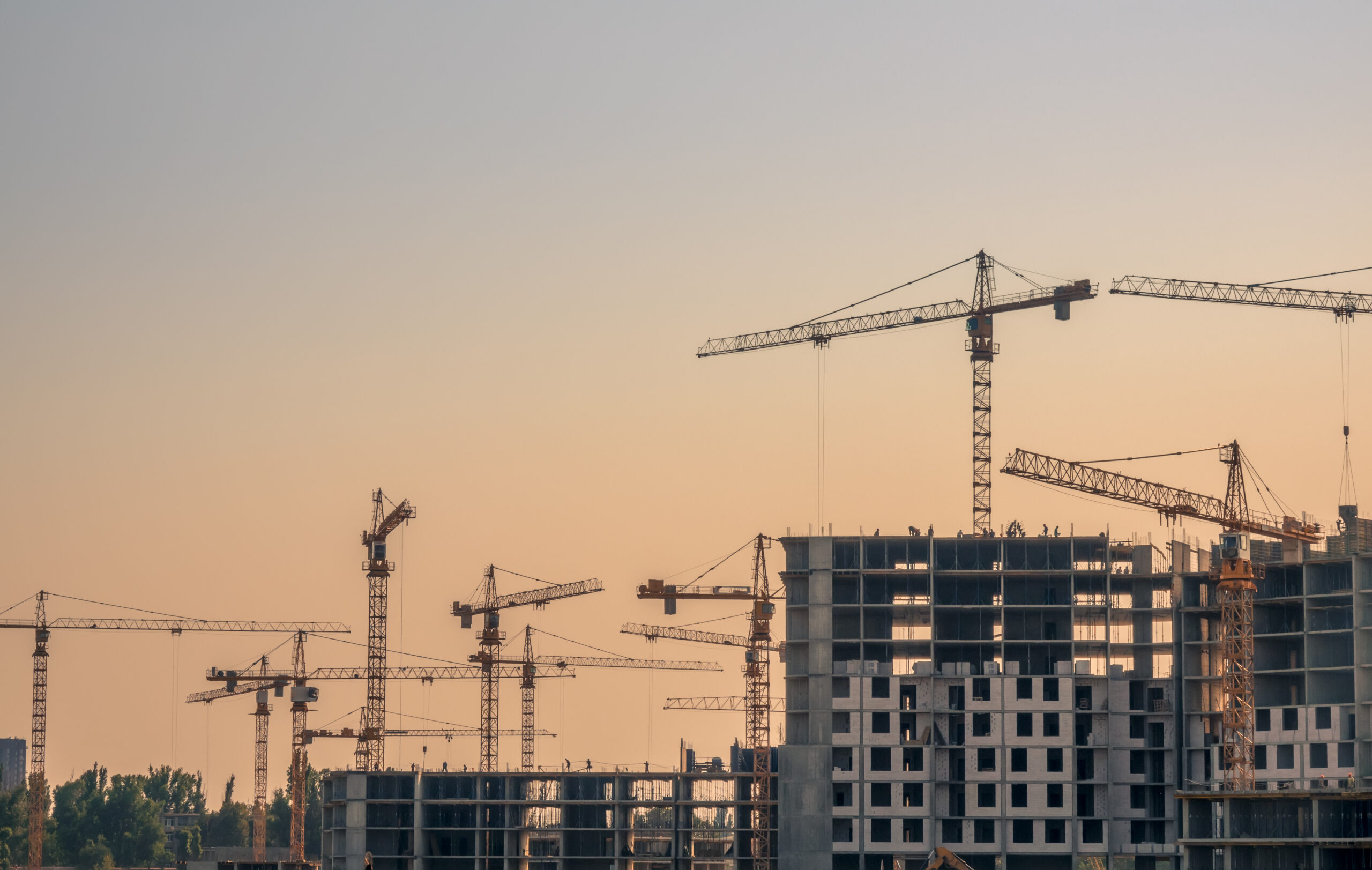 Evening Construction 1091111